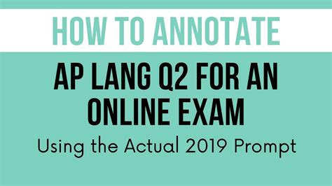 <b>AP</b> English Language and Composition Sample Student Responses and Scoring Commentary from the 2018 Exam Administration: Free-Response Question 3. . 2019 ap lang overrated prompt